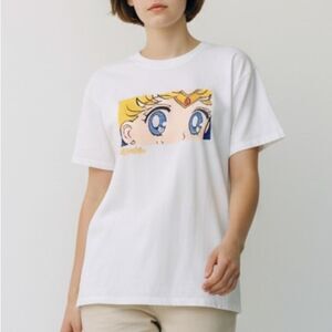 Sailor Moon Basic White Tee in Size Medium